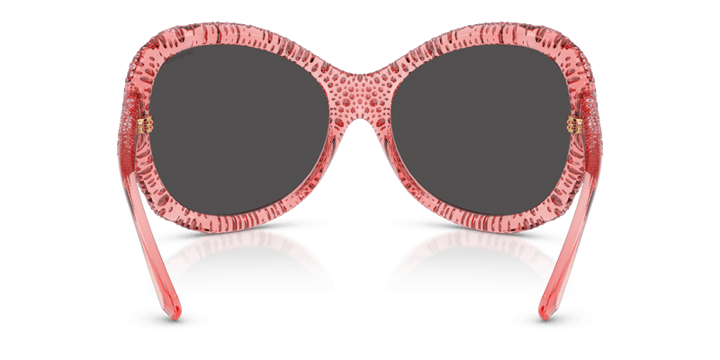 Swarovski SK6052 in Transparent Pink / Dark Grey (108887) - Alternate View
