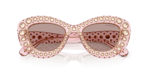 Transparent Pink / Light Purple Brown (30017N)