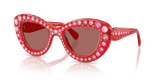 Transparent Red / Dark Violet (110369)