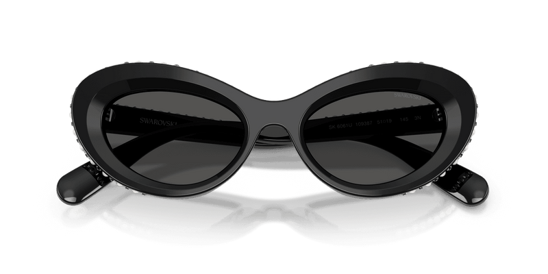 Swarovski SK6061U in Black / Dark Grey (109387) (109387) - Alternate View