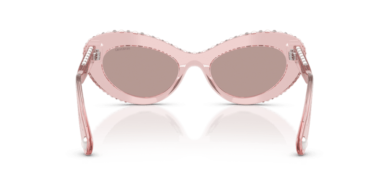 Swarovski SK6061U in Transparent Dark Pink / Light Purple Brown (11057N) - Alternate View