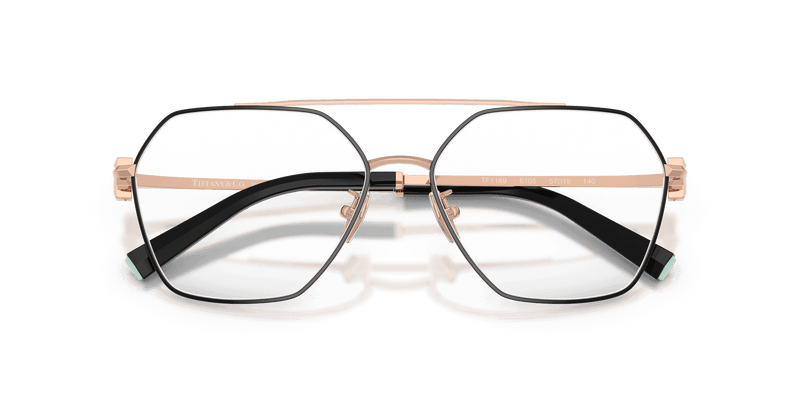 Tiffany & Co. TF1169 in Black On Rose Gold (6105) - Alternate View