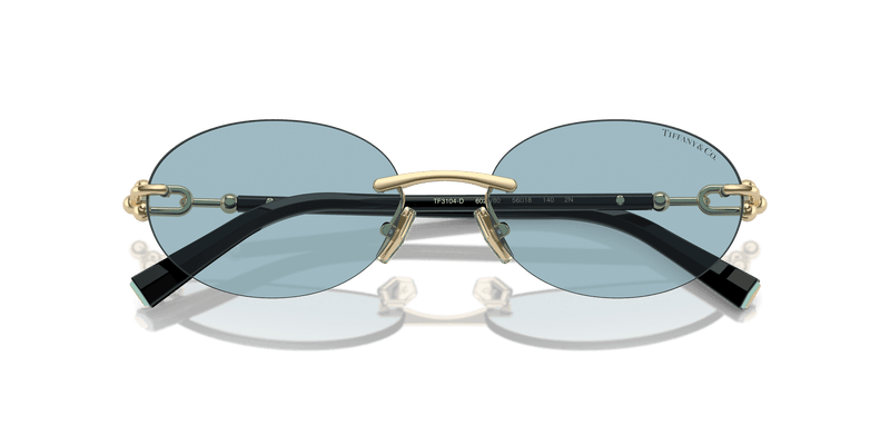 Tiffany & Co. TF3104D in Pale Gold / Blue (602180) - Alternate View