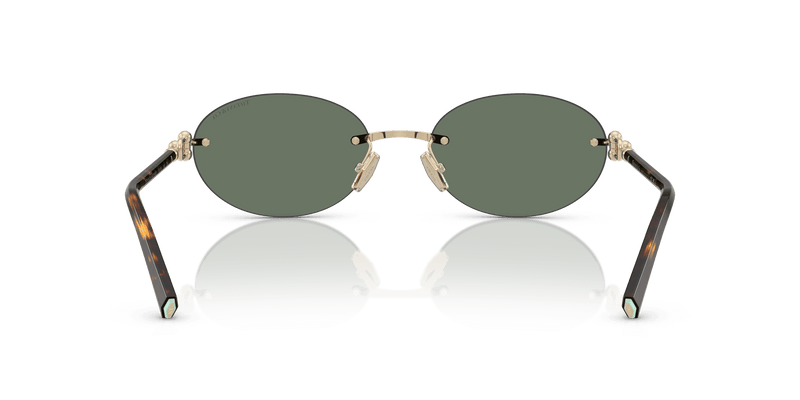 Tiffany & Co. TF3104D in Pale Gold / Dark Green (623882) - Alternate View