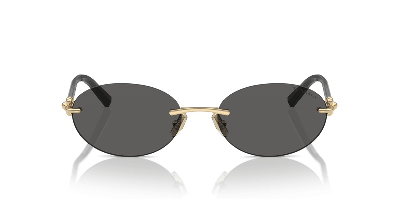 Tiffany & Co. TF3104D in Pale Gold / Dark Grey (6216S4) - Alternate View