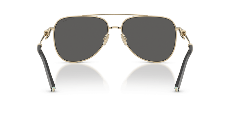 Tiffany & Co. TF3116 in Pale Gold / Dark Grey (6021S4) - Alternate View