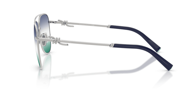 Tiffany & Co. TF3116 in Silver / Green Blue Gradient (62312A) - Alternate View