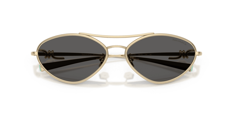 Tiffany & Co. TF3117 in Pale Gold / Dark Grey (6021S4) - Side View