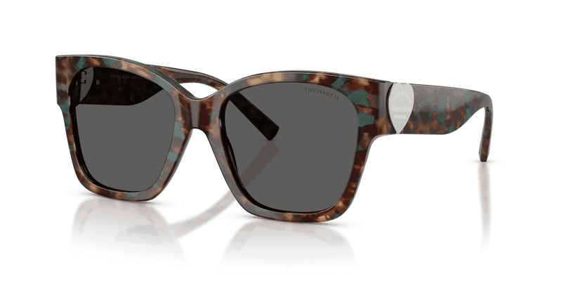 Tiffany & Co. TF4216 in Brown Tiffany Havana / Dark Grey (8442S4) - Front View