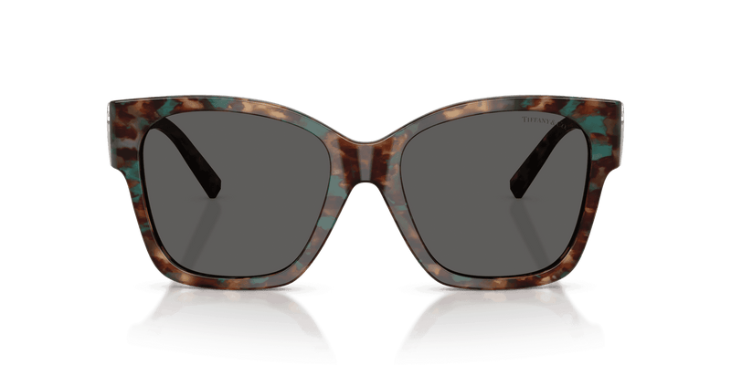 Tiffany & Co. TF4216 in Brown Tiffany Havana / Dark Grey (8442S4) - Back View