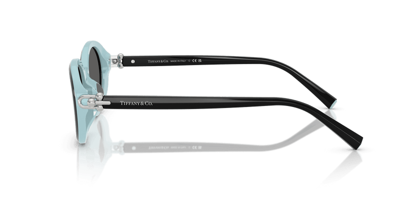 Tiffany & Co. TF4242D in Black On Tiffany Blue / Dark Grey (8055S4) - Alternate View