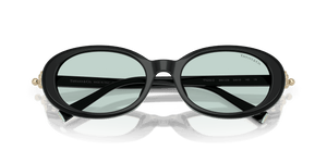 Black / Light Azure (8001D9)