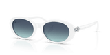Bright White / Azure Gradient Blue (83929S)