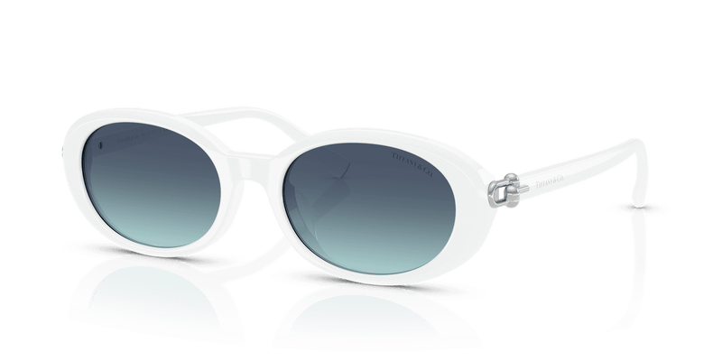 Tiffany & Co. TF4242D in Bright White / Azure Gradient Blue (83929S) - Alternate View