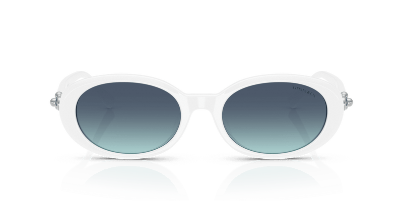 Tiffany & Co. TF4242D in Bright White / Azure Gradient Blue (83929S) - Alternate View
