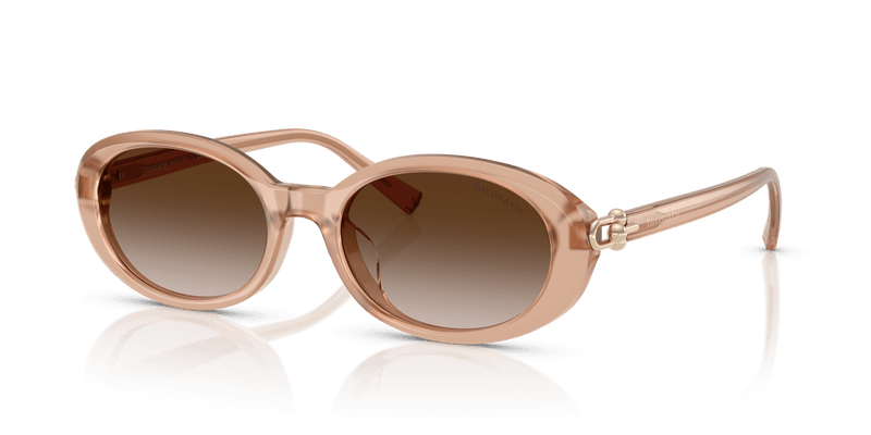 Tiffany & Co. TF4242D in Opal Nude / Brown Gradient (82683B) - Alternate View
