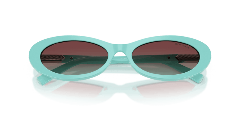 Tiffany & Co. TF4250 in Tiffany Blue / Azure/Burgundy (8388V5) - Alternate View