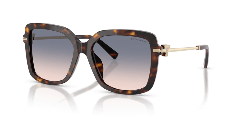 Tiffany & Co. TF4252B in Havana / Light Brown Gradient Blue (801516) - Alternate View