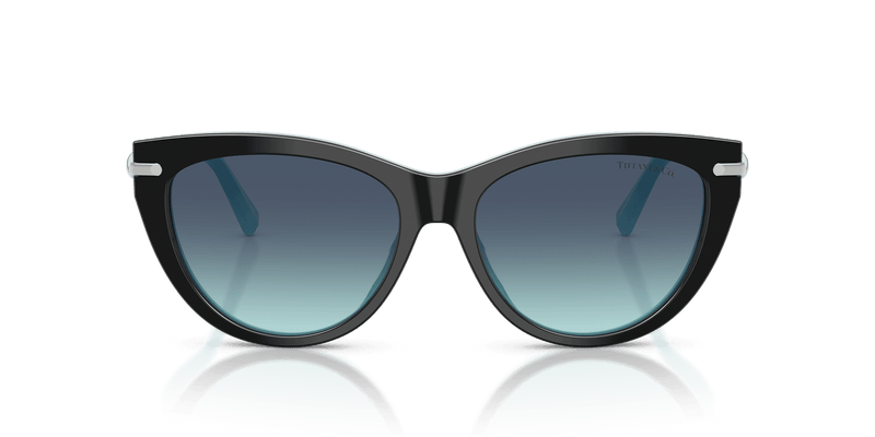 Tiffany & Co. TF4253 in Black On Tiffany Blue / Azure Gradient Blue (80559S) - Alternate View