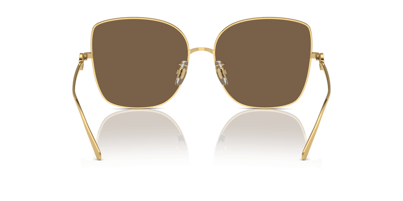 Tory Burch TY6106D in Shiny Gold / Dark Brown (334373) - Alternate View