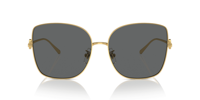 Tory Burch TY6106D in Shiny Gold / Dark Grey (334387) - Alternate View