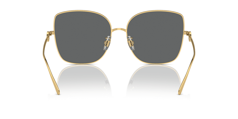 Tory Burch TY6106D in Shiny Gold / Dark Grey (334387) - Alternate View