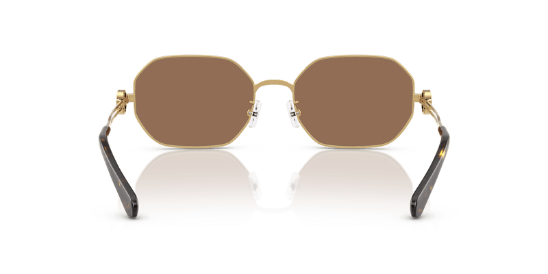 Tory Burch TY6113 in Shiny Gold / Dark Brown (334373) - Alternate View