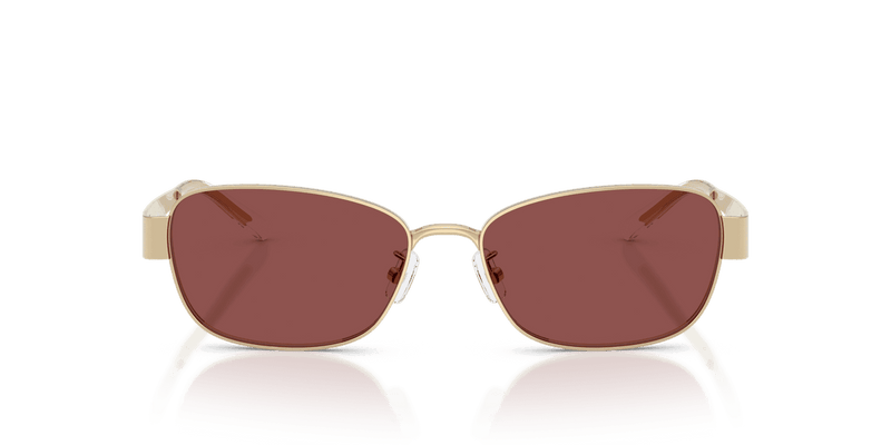 Tory Burch TY6119 in Shiny Light Gold / Dark Violet (334675) - Alternate View