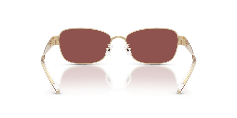 Tory Burch TY6119 in Shiny Light Gold / Dark Violet (334675) - Alternate View
