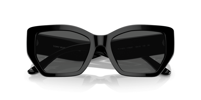 Tory Burch TY7187U in Black / Solid Grey (170987) - Alternate View