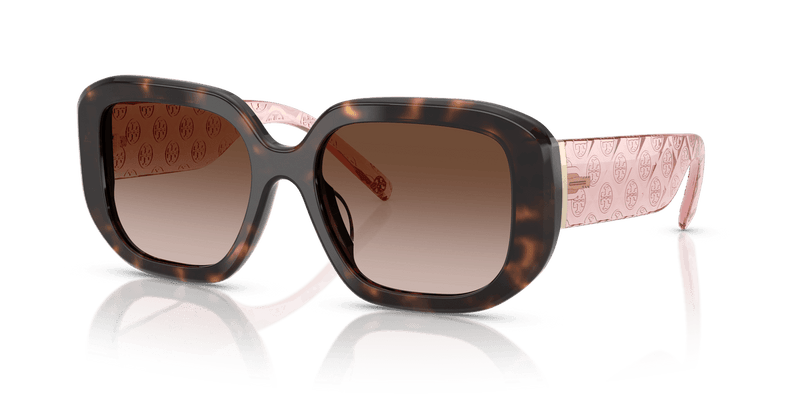 Tory Burch TY7218U in Dark Tortoise / Gradient Brown (196413) - Alternate View