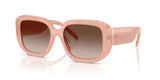 Milky Wine Pink / Brown Gradient (202813)