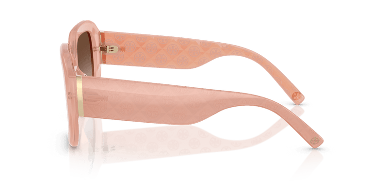 Tory Burch TY7218U in Milky Wine Pink / Brown Gradient (202813) - Alternate View