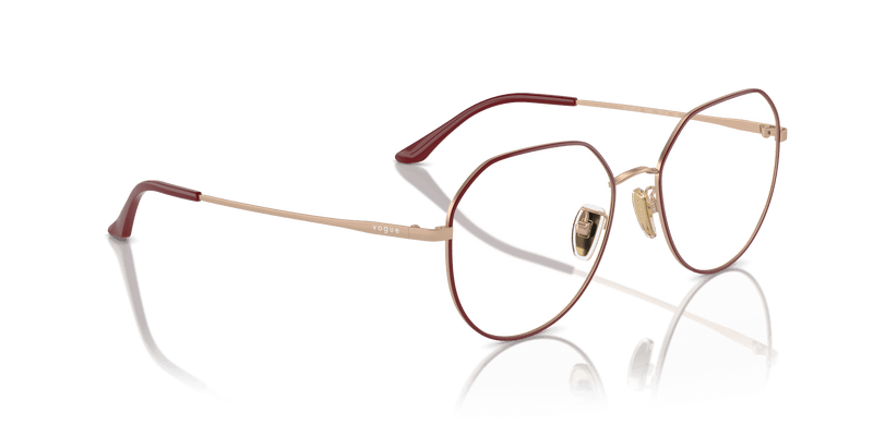 Vogue Eyewear VO4301D in Top Fuchsia/Matte Rose Gold (5089) - Alternate View
