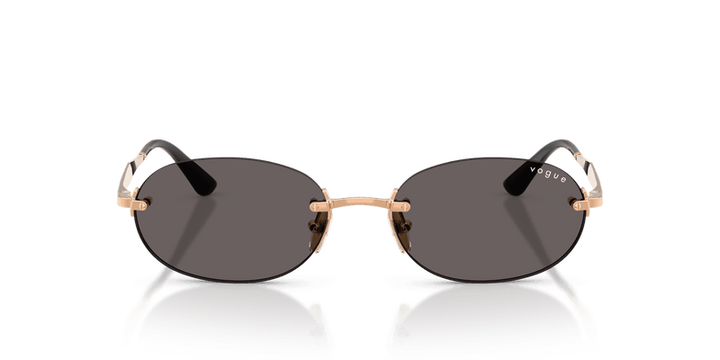 Vogue Eyewear VO4342S in Rose Gold / Black Smoke (515287) - Side View