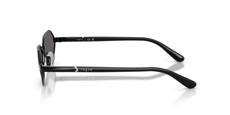 Vogue Eyewear VO4349S in Black / Black Smoke - Side View