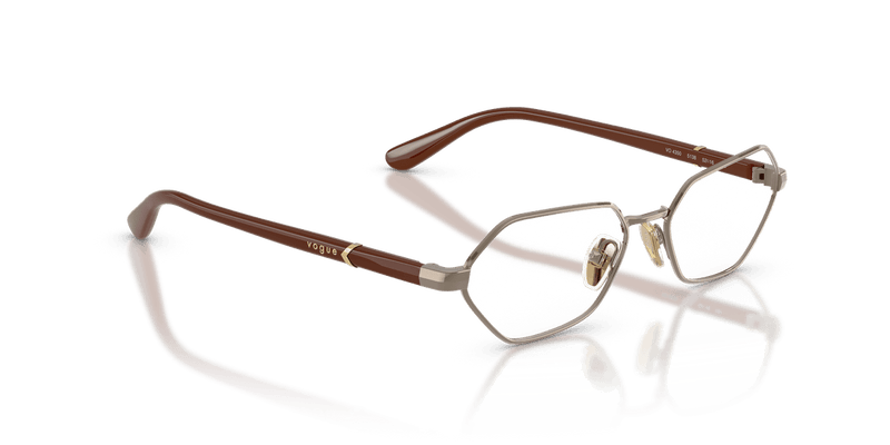 Vogue Eyewear VO4350 in Light Brown / Demo Lens - Temple Detail