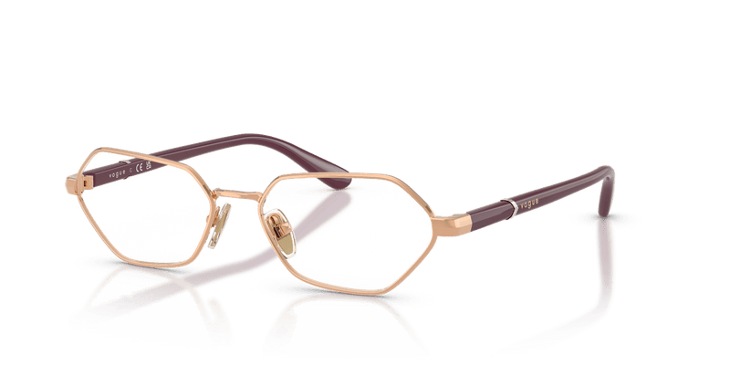 Vogue Eyewear VO4350 in Rose Gold / Demo Lens - Alternate View