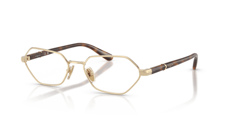 Vogue Eyewear VO4350 in Pale Gold / Demo Lens - Alternate View