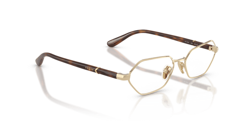 Vogue Eyewear VO4350 in Pale Gold / Demo Lens - Alternate View