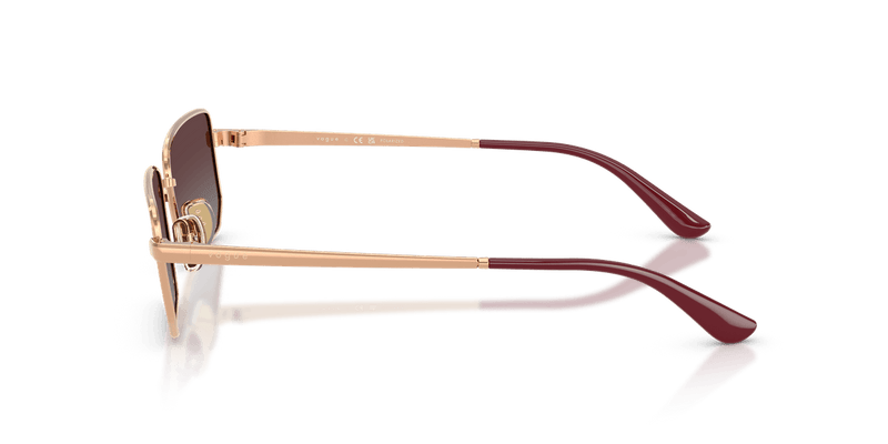 Vogue Eyewear VO4352S in Rose Gold / Polarized Grey Gradient Violet - Alternate View