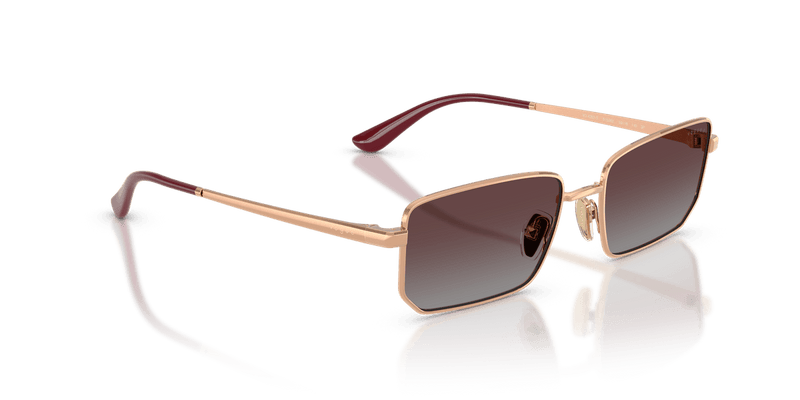 Vogue Eyewear VO4352S in Rose Gold / Polarized Grey Gradient Violet - Alternate View
