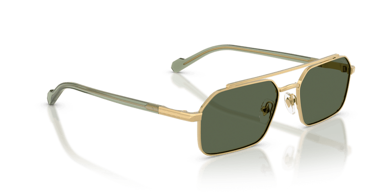 Vogue Eyewear VO4356S in Gold / Dark Green - Temple Detail