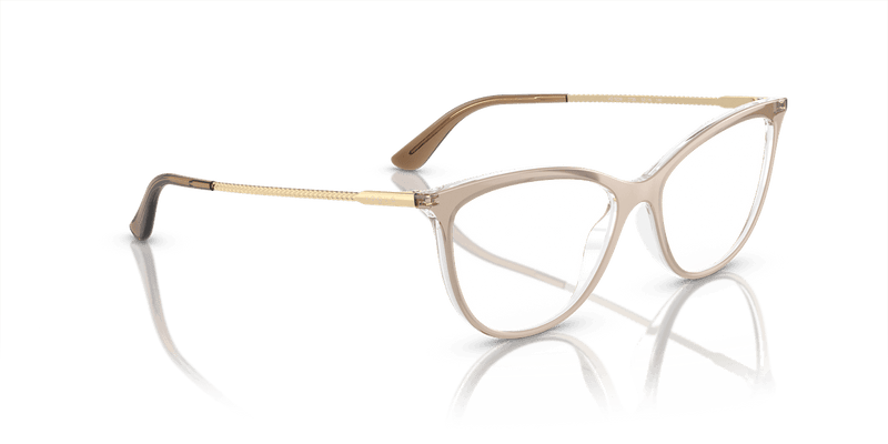 Vogue Eyewear VO5239 in Top Brown/Crystal / Demo Lens - Temple Detail