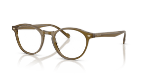 Transparent Olive Green / Demo Lens