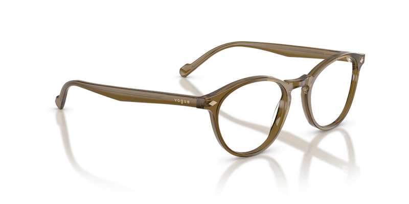 Vogue Eyewear VO5326 in Transparent Olive Green / Demo Lens - Alternate View