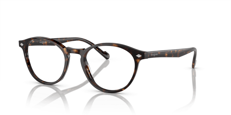 Vogue Eyewear VO5326 in Dark Havana / Demo Lens - Front View