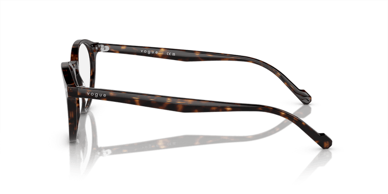 Vogue Eyewear VO5326 in Dark Havana / Demo Lens - Side View