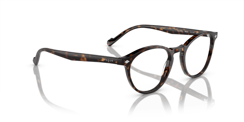 Vogue Eyewear VO5326 in Dark Havana / Demo Lens - Temple Detail
