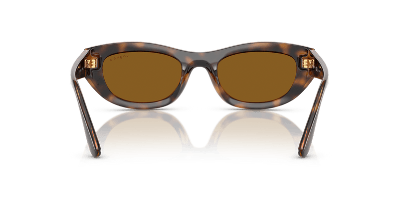 Vogue Eyewear VO5616S in Total Dark Havana / Dark Brown Polarized - Alternate View